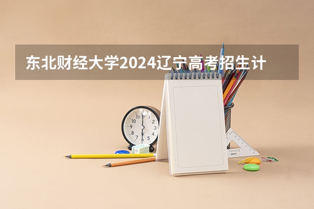 东北财经大学2024辽宁高考招生计划详解