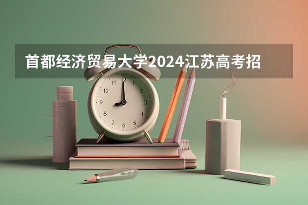 首都经济贸易大学2024江苏高考招生计划详解