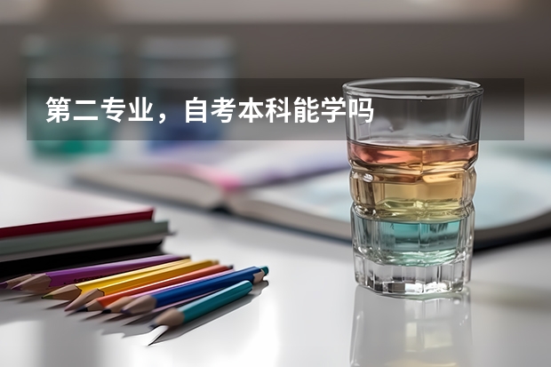 第二专业，自考本科.能学吗