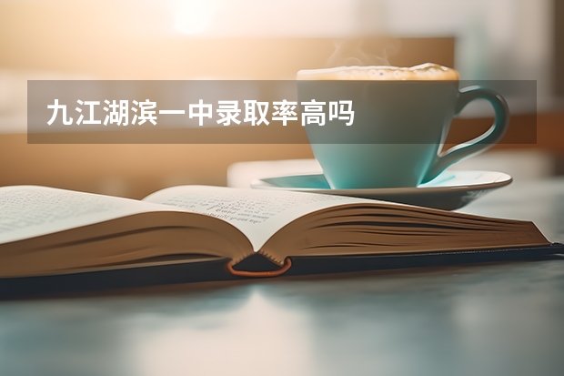 九江湖滨一中录取率高吗