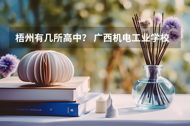 梧州有几所高中？ 广西机电工业学校寝室照片宿舍环境好不好？