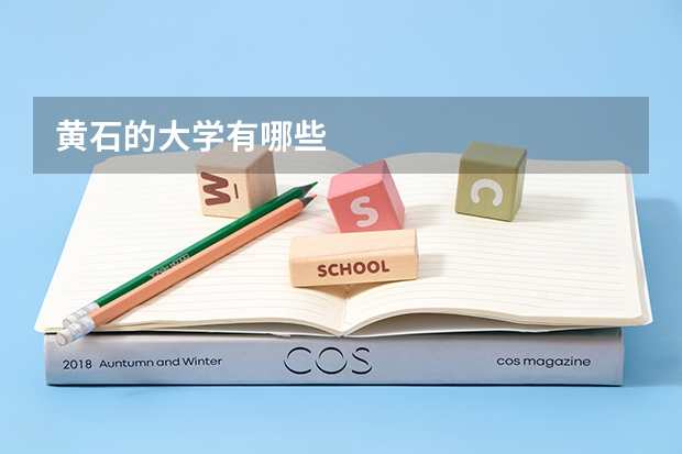 黄石的大学有哪些