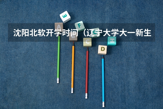 沈阳北软开学时间（辽宁大学大一新生开学时间）