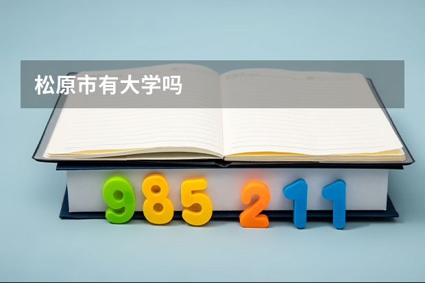 松原市有大学吗