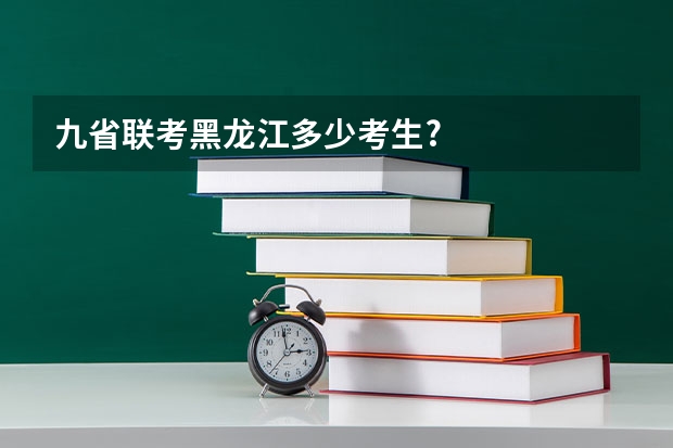 九省联考黑龙江多少考生?