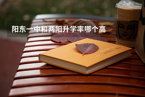 阳东一中和两阳升学率哪个高