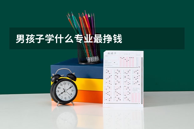 男孩子学什么专业最挣钱