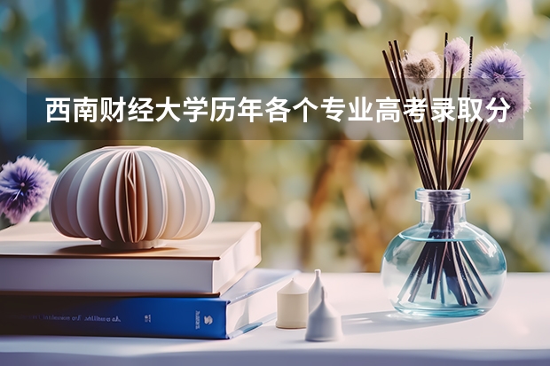西南财经大学历年各个专业高考录取分数线 西南财经大学会计学历年录取分数线