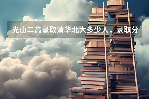 光山二高录取清华北大多少人，录取分数线多少？