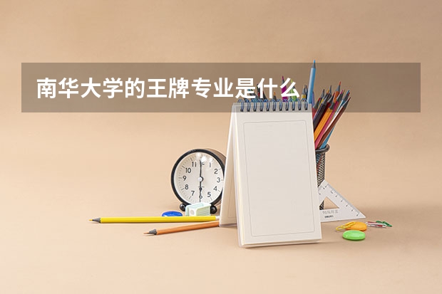 南华大学的王牌专业是什么
