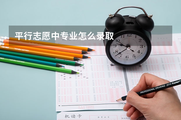 平行志愿中专业怎么录取