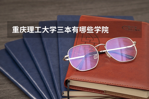 重庆理工大学三本有哪些学院