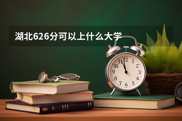 湖北626分可以上什么大学
