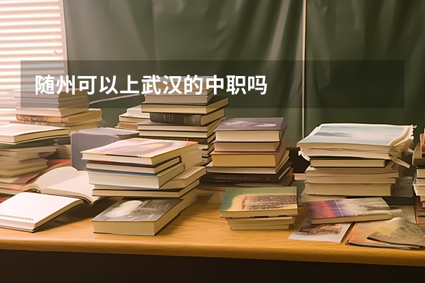 随州可以上武汉的中职吗
