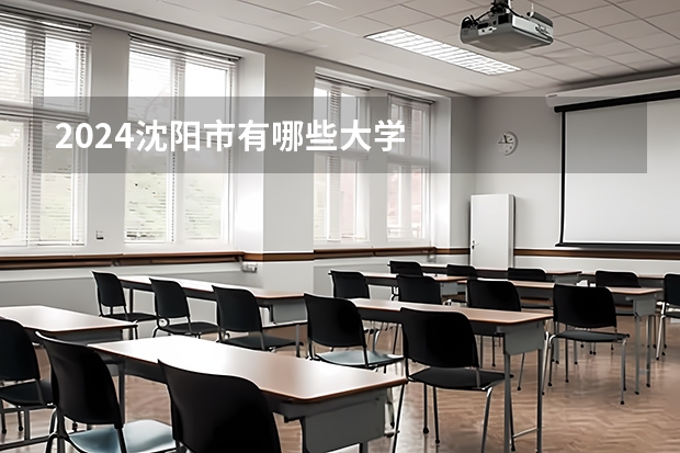 2024沈阳市有哪些大学