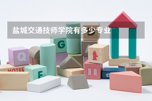 盐城交通技师学院有多少专业