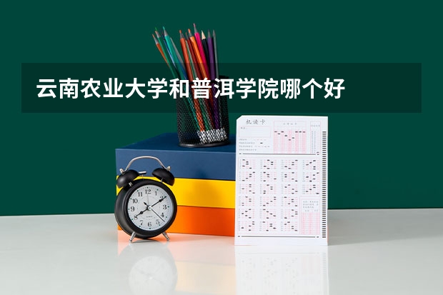 云南农业大学和普洱学院哪个好
