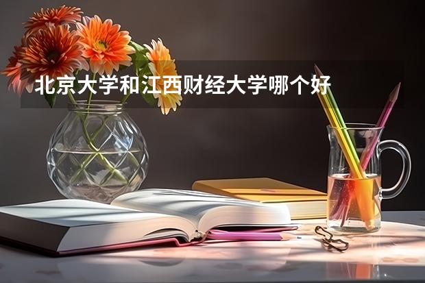 北京大学和江西财经大学哪个好