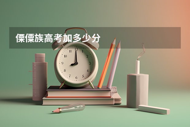傈僳族高考加多少分