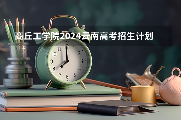 商丘工学院2024云南高考招生计划详解