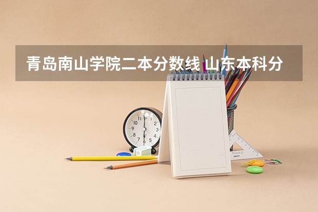 青岛南山学院二本分数线 山东本科分数线