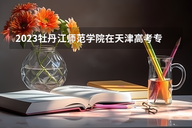 2023牡丹江师范学院在天津高考专业招生计划人数
