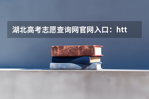 湖北高考志愿查询网官网入口：http://zsxx.e21.cn（海南成考报考入口？）
