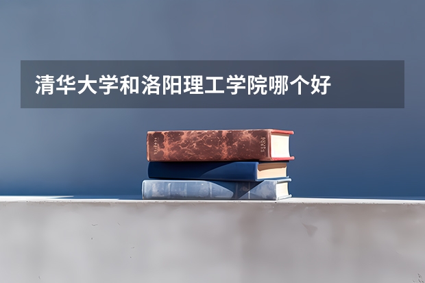 清华大学和洛阳理工学院哪个好
