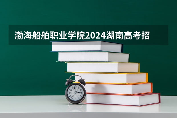 渤海船舶职业学院2024湖南高考招生计划详解