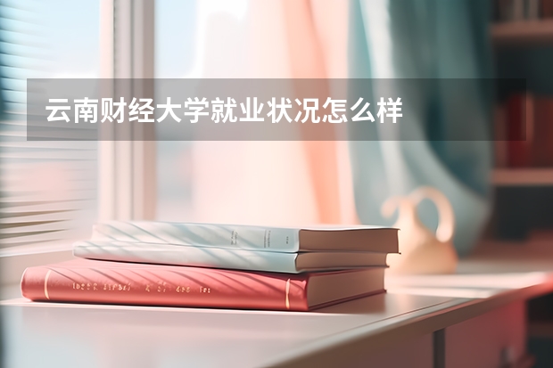 云南财经大学就业状况怎么样 