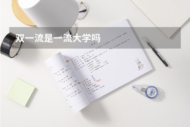 双一流是一流大学吗