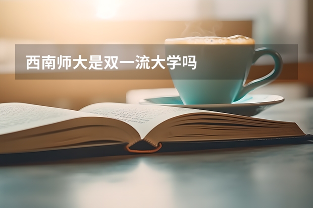 西南师大是双一流大学吗