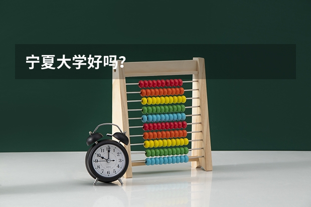 宁夏大学好吗？