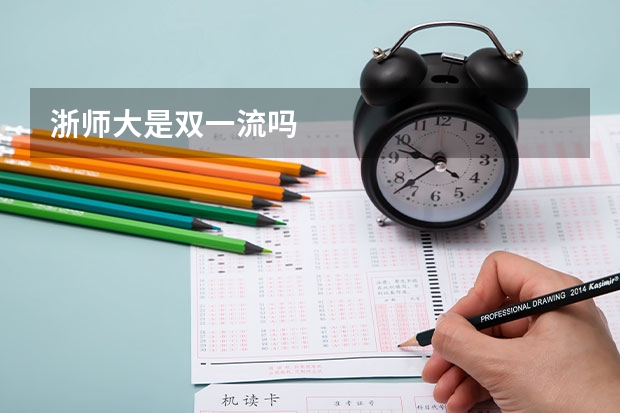 浙师大是双一流吗