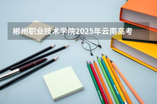 郴州职业技术学院2025年云南高考招生计划预测