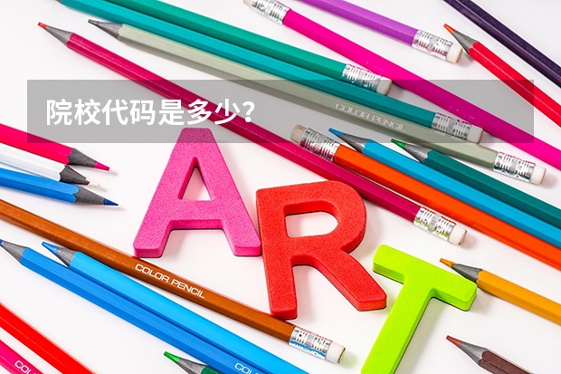 院校代码是多少？