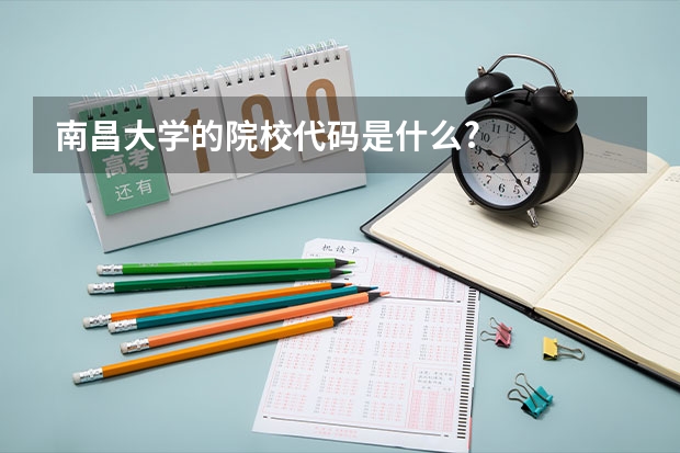 南昌大学的院校代码是什么?
