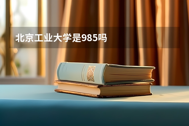 北京工业大学是985吗