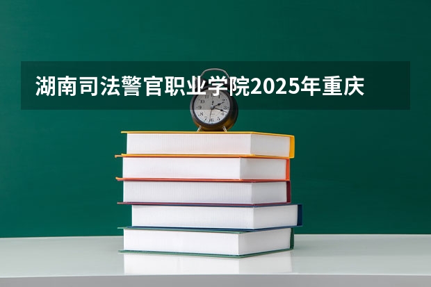 湖南司法警官职业学院2025年重庆高考招生计划预测