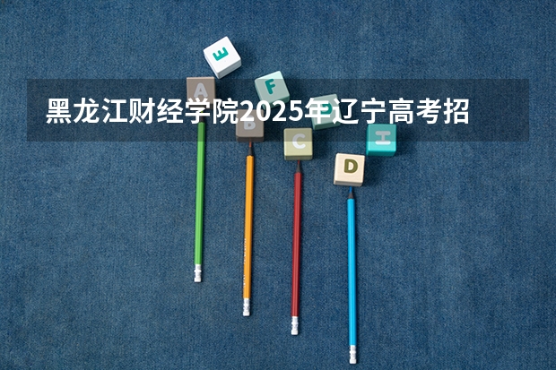 黑龙江财经学院2025年辽宁高考招生计划预测