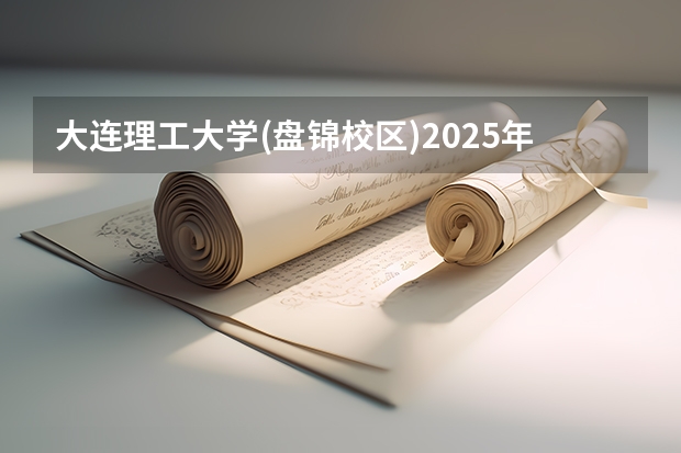 大连理工大学(盘锦校区)2025年安徽高考招生计划预测