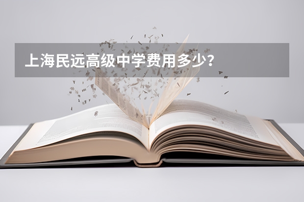 上海民远高级中学费用多少？