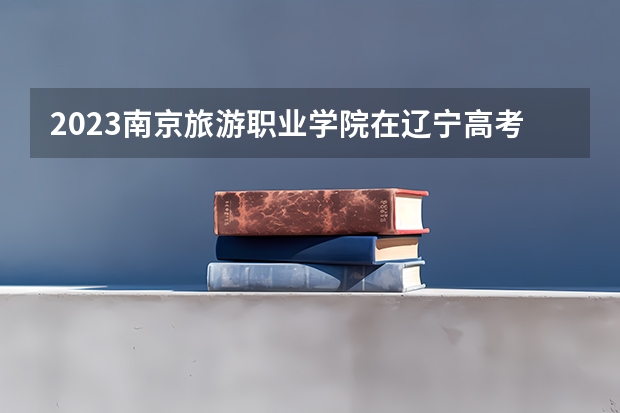 2023南京旅游职业学院在辽宁高考专业招生计划人数