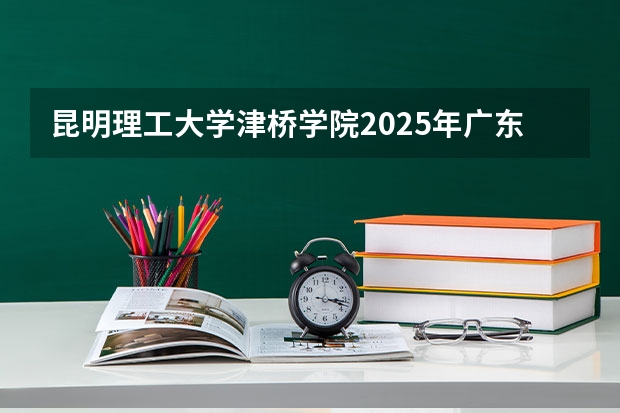 昆明理工大学津桥学院2025年广东高考招生计划预测