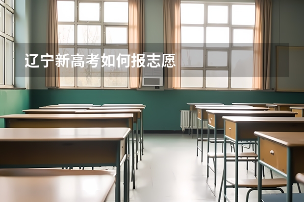 辽宁新高考如何报志愿