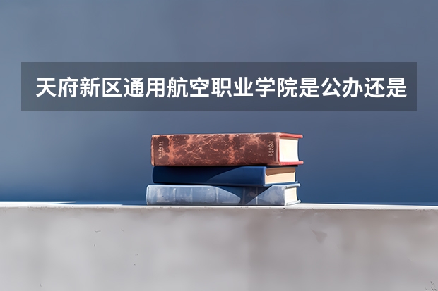 天府新区通用航空职业学院是公办还是民办院校