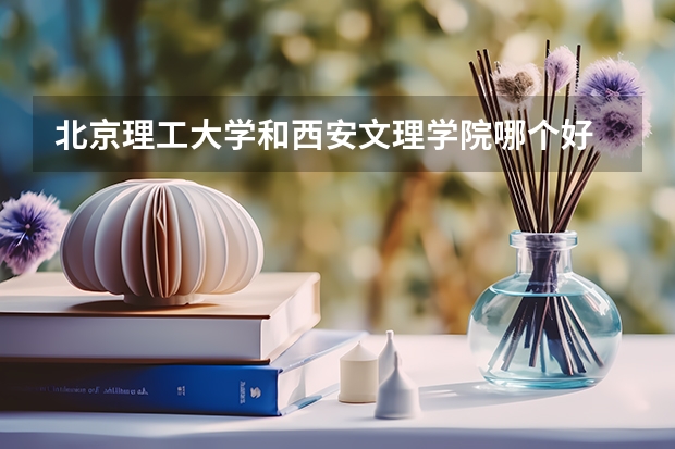 北京理工大学和西安文理学院哪个好