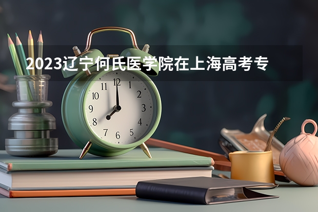 2023辽宁何氏医学院在上海高考专业招生计划人数