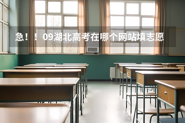 急！！09湖北高考在哪个网站填志愿 查分数