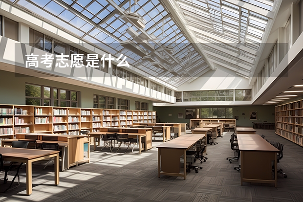 高考志愿是什么